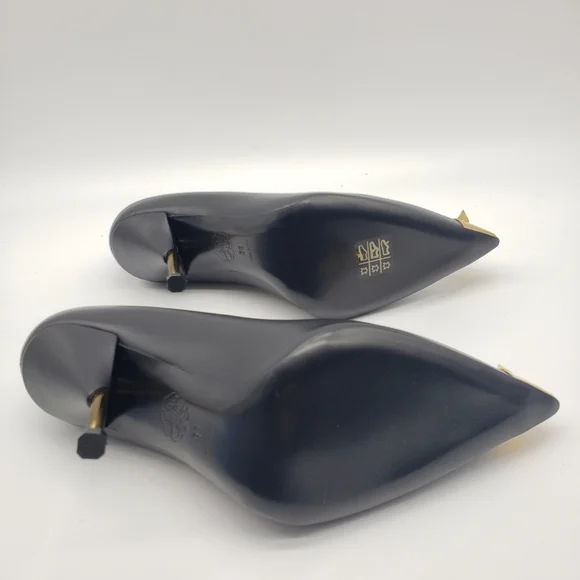 Alexander McQueen Punk Spike leather pumps - Picture 7 of 8